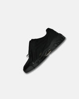 LA SXEPPA Black shoe, three-quarter angle
