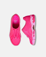 LA SXEPPA Pink shoe by SXEPPA, the pair shown top-down and in profile